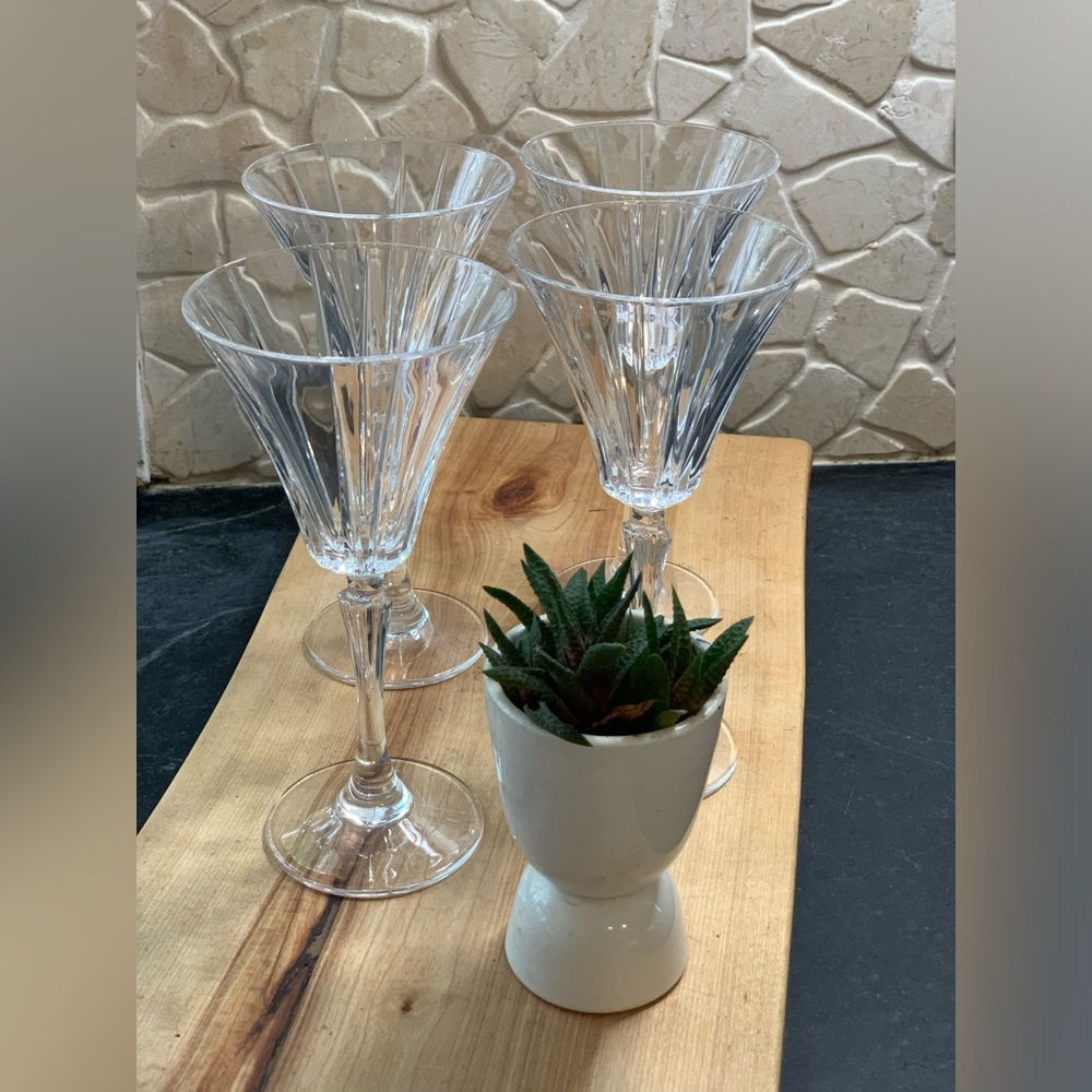 ROYAL CRYSTAL ROCK RCR | Set of 4 | Novecento Crystal Wine Glasses